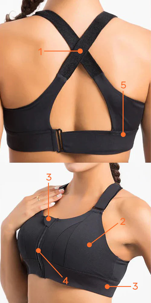 sujetador deportivo: ajústalo a tu medida y disfruta de la comodidad