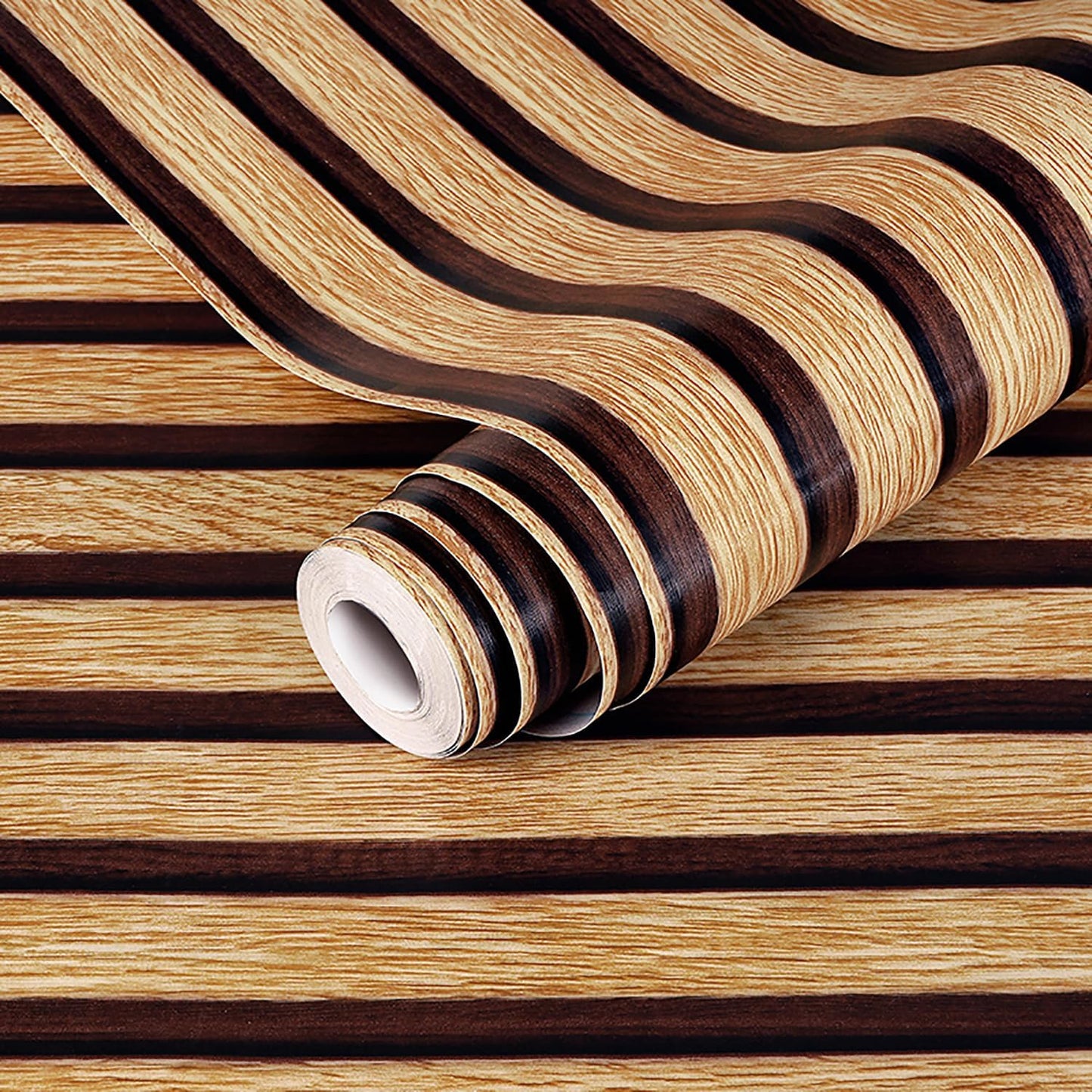 Papel tapiz adhesivo x 10 mts: Transforma tus espacios con la elegancia de la madera