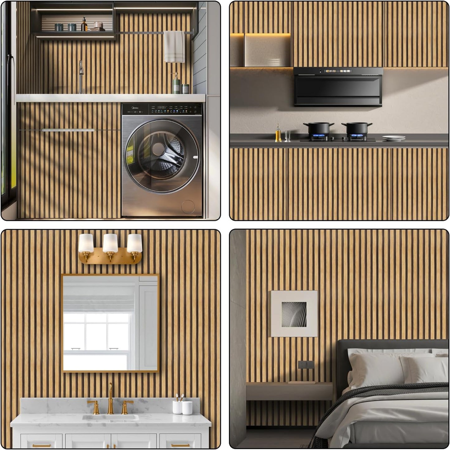 Papel tapiz adhesivo x 10 mts: Transforma tus espacios con la elegancia de la madera