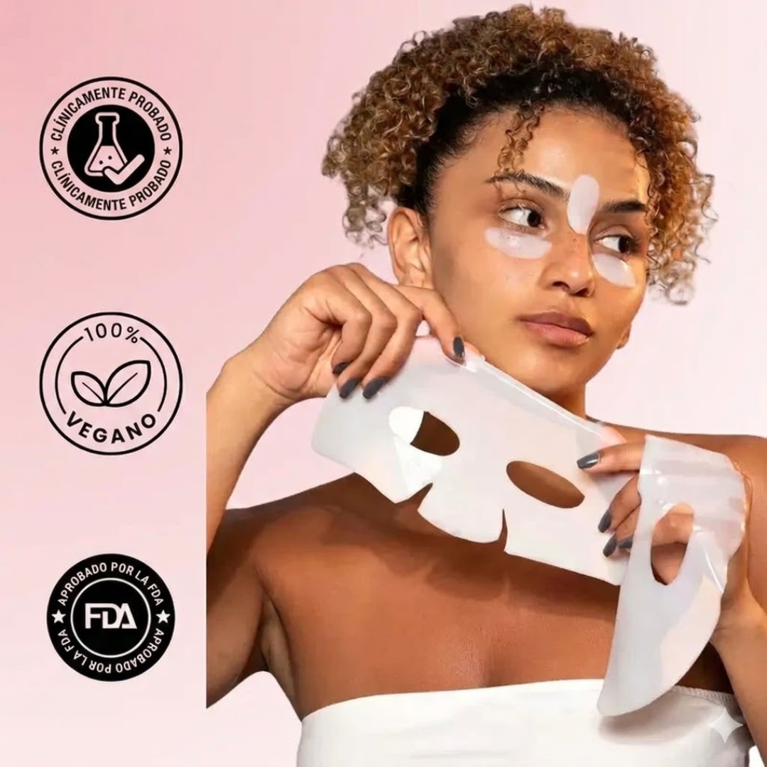 ⭐Nuestro producto más vendido: la mascarilla de biocolágeno para una piel perfecta y radiante x 12 unidades!!