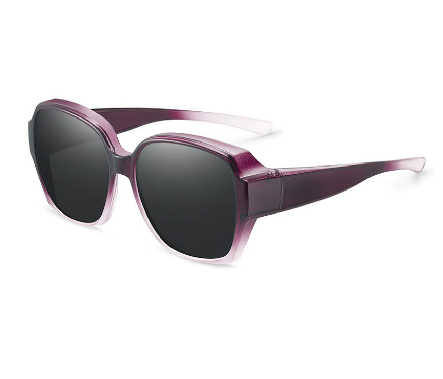 Gafas de sol con protección UV400, aptas para llevar sobre gafas de aumento