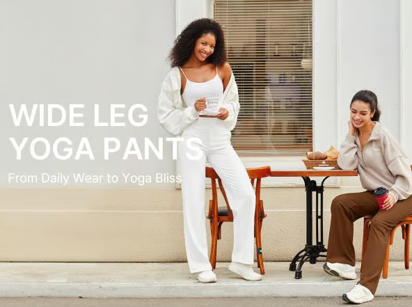 ¡Oferta de verano 2 x1! Pantalones de yoga informales de cintura alta y holgados.