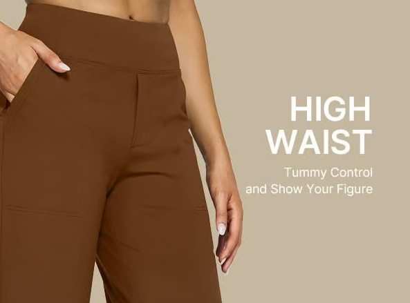 ¡Oferta de verano 2 x1! Pantalones de yoga informales de cintura alta y holgados.