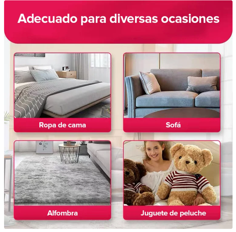 Limpieza profunda de polvo y ácaros: Sin químicos y desinfección al 99.9%
