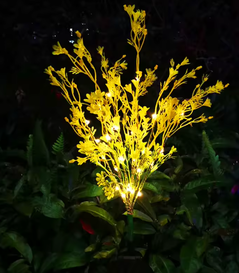 Ilumina tus noches en el jardín con la belleza de la luz dorada solar SET X 3