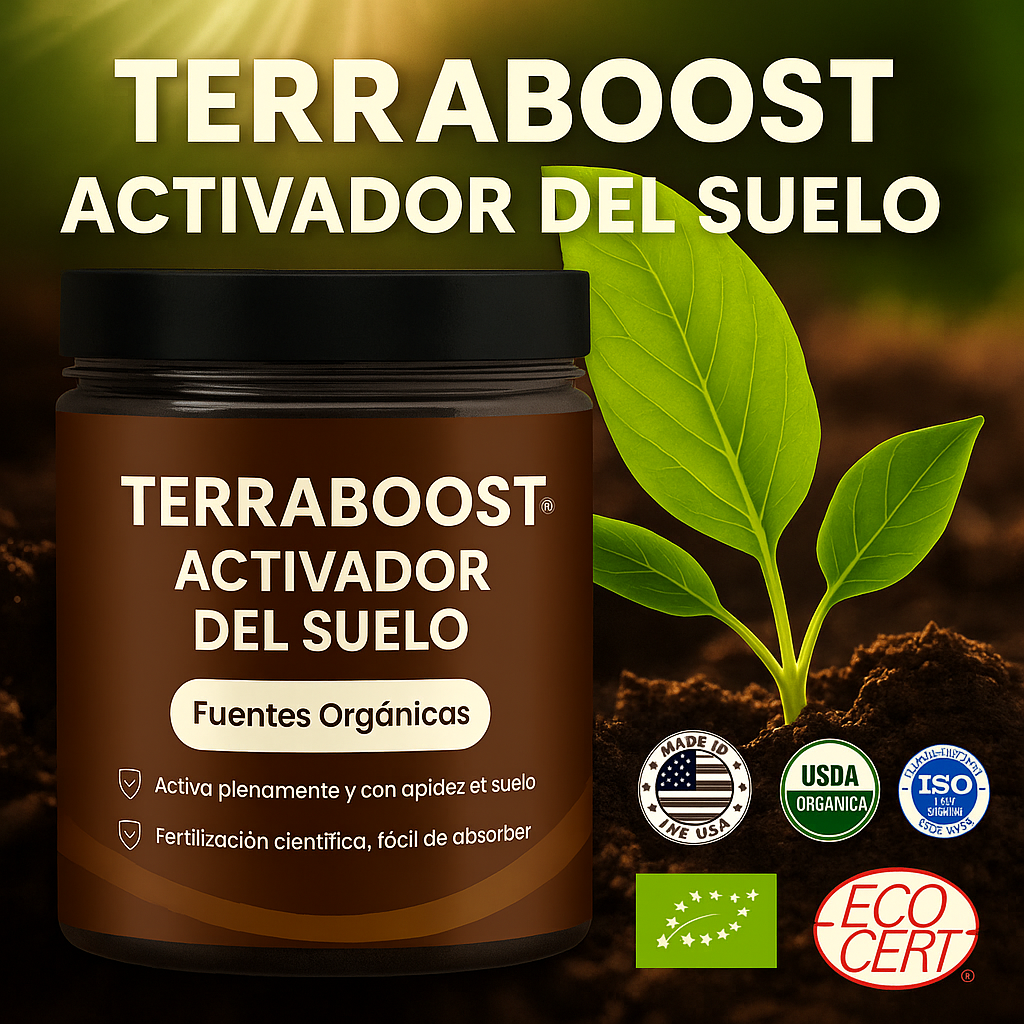 Transforma tu suelo en un ecosistema vivo y productivo con nuestro activador de suelos!!