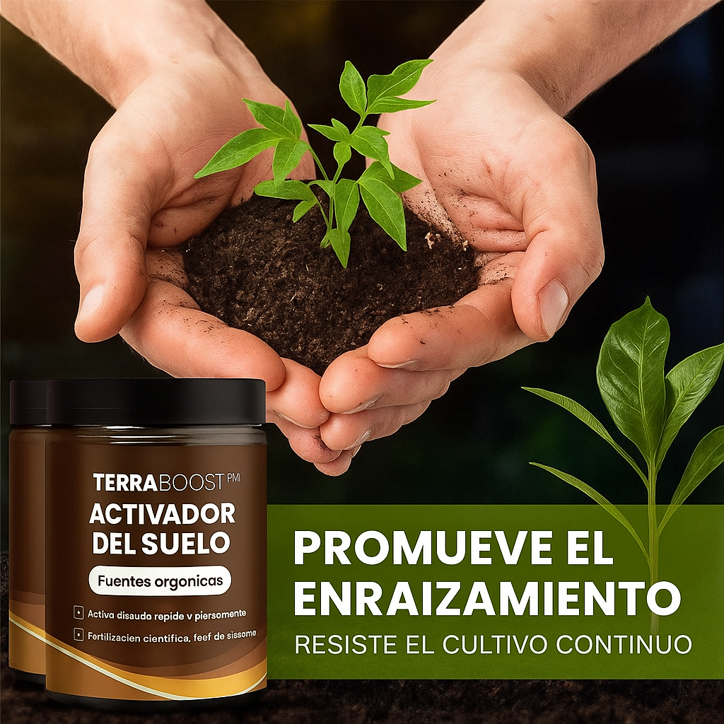 Transforma tu suelo en un ecosistema vivo y productivo con nuestro activador de suelos!!