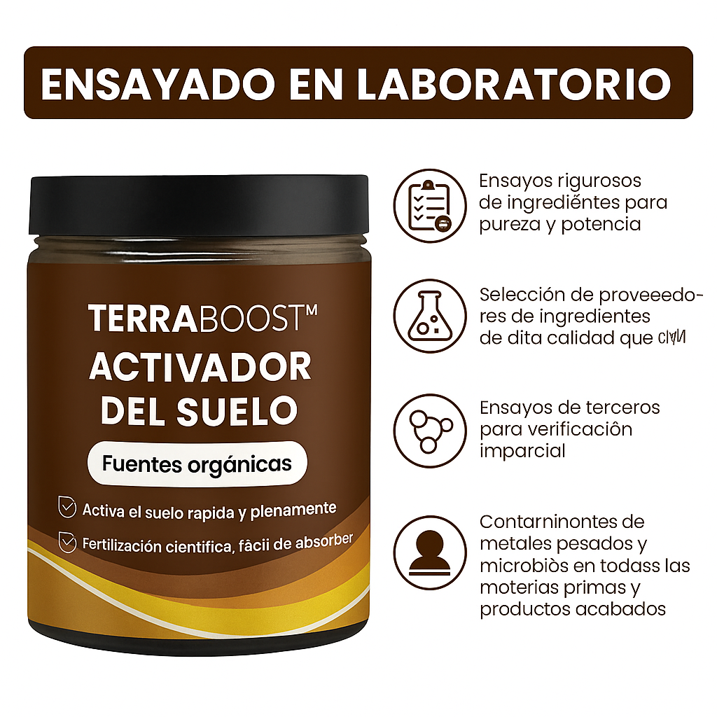 Transforma tu suelo en un ecosistema vivo y productivo con nuestro activador de suelos!!