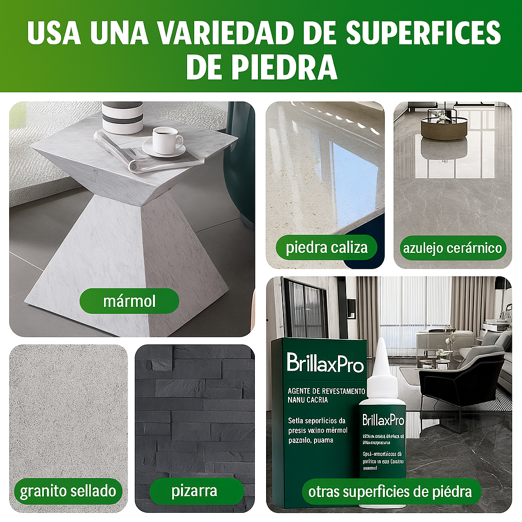Devuélvele el brillo y la protección a tus superficies en segundos con BrillaxPro. PAGA 1 y LLEVA 2