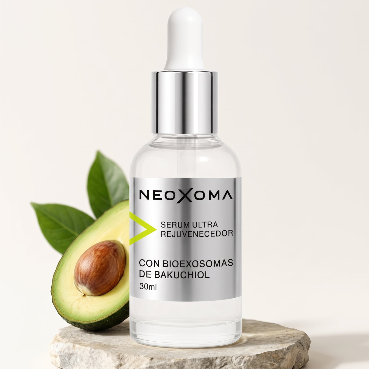 Neoxoma Sérum de Exosomas con Bakuchiol 1 % – Ultra Rejuvenecedor 30 ml