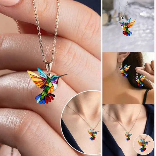✨ "Luce como una obra de arte viviente y lleva contigo el espíritu libre del colibrí a donde vayas." ✨