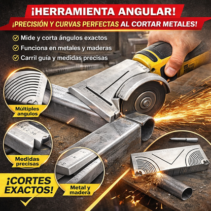 Herramienta Multifuncional para Curvar Tubos Cuadrados y planos de forma PRECISA