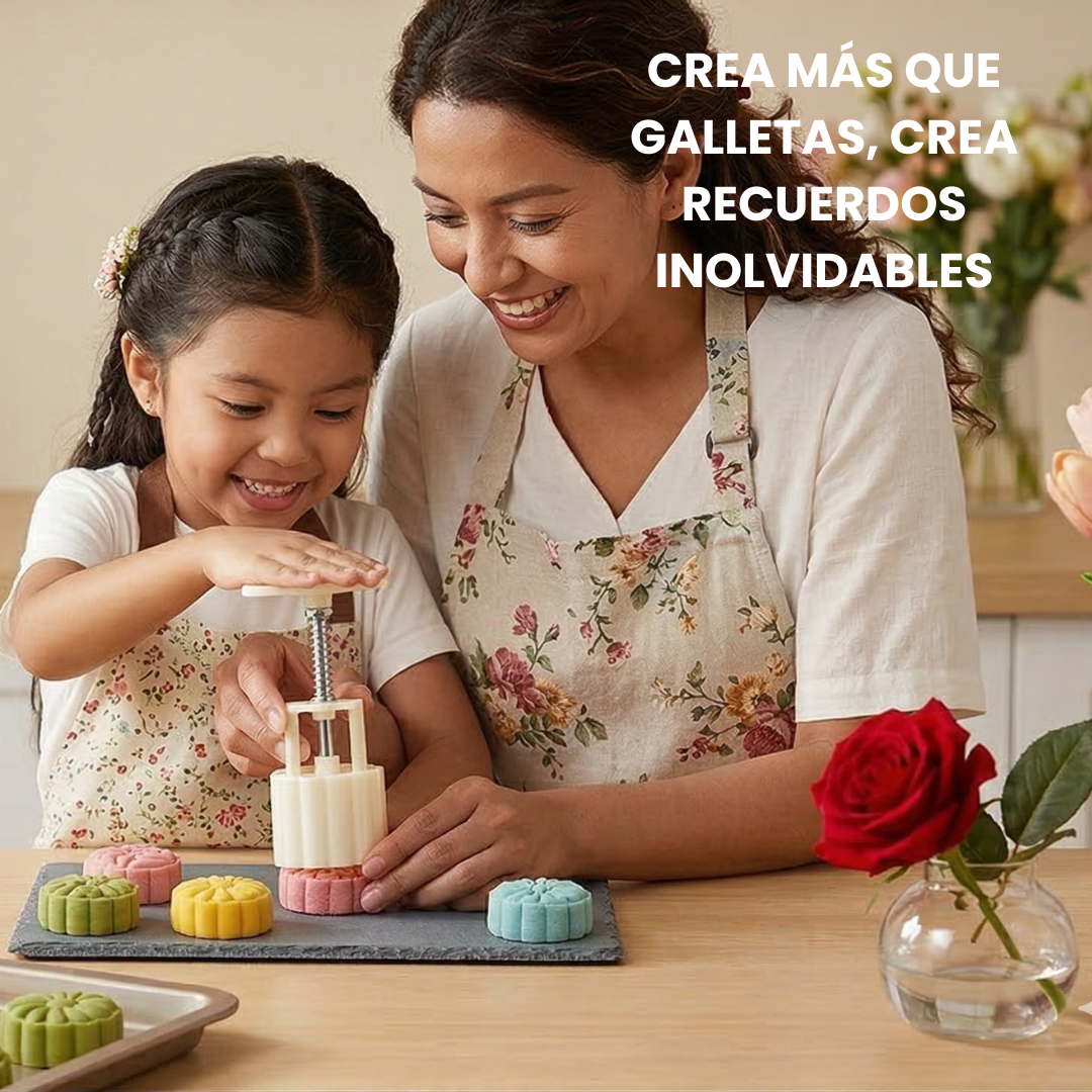 Galletas de repostería profesional hechas en casa, con un solo clic! SET X 6