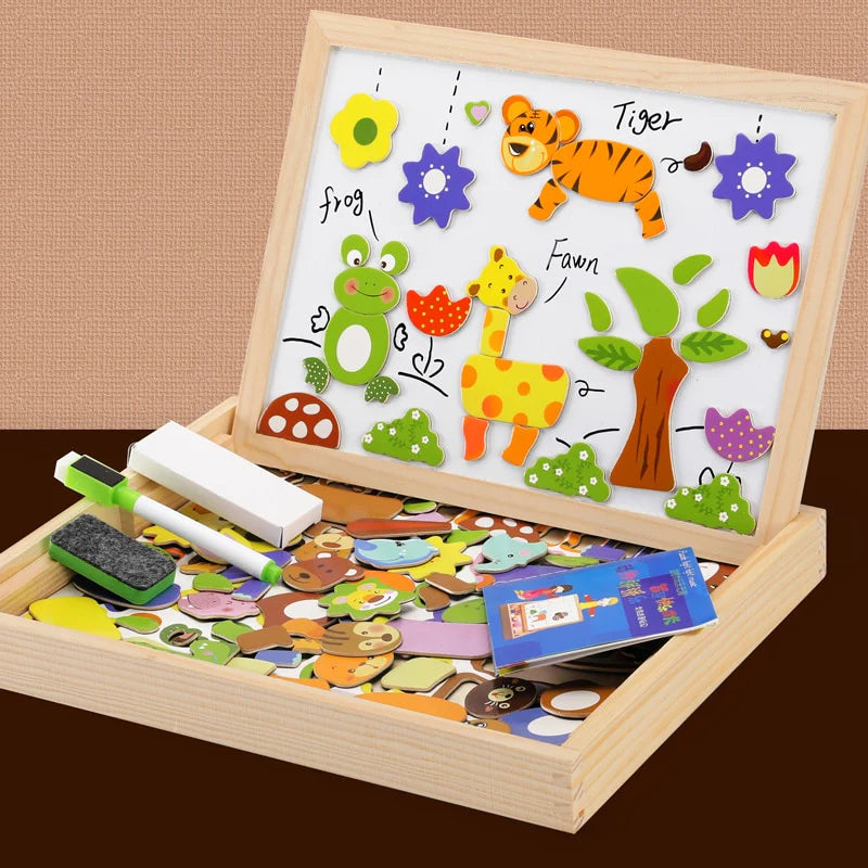 Pizarra Montessori magnética: El método que promueve el aprendizaje de forma creativa.