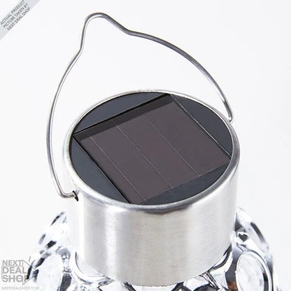 Bola de Cristal con luz solar que Ilumina tus Noches con 7 Colores ¡Sin Cables!