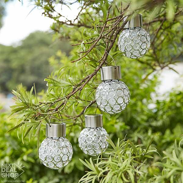 Bola de Cristal con luz solar que Ilumina tus Noches con 7 Colores ¡Sin Cables!