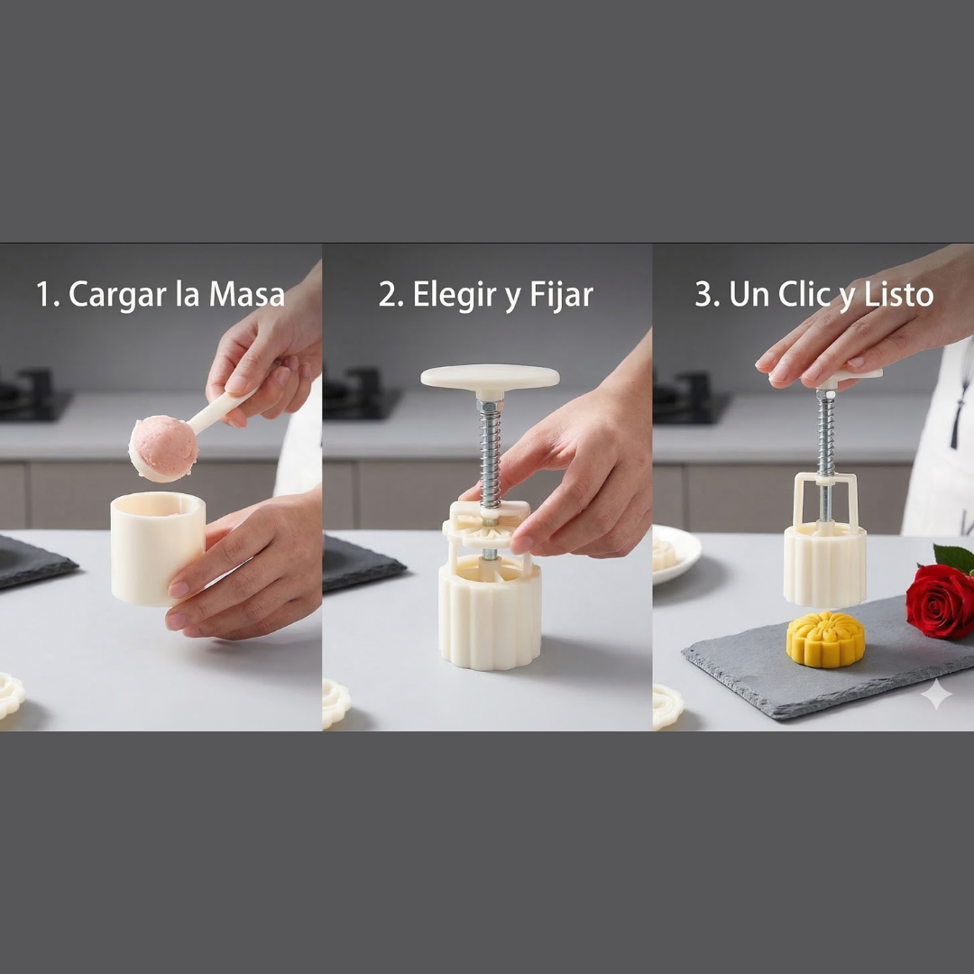 Galletas de repostería profesional hechas en casa, con un solo clic! SET X 6