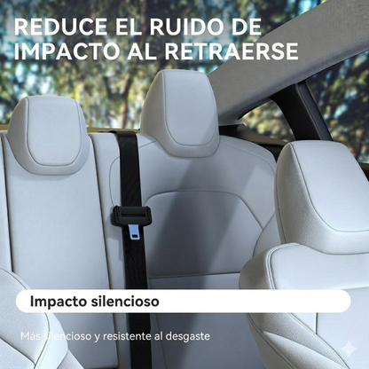 Cubre-Hebillas Premium de Silicona para Cinturón de Seguridad Set x2