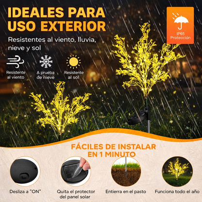 Tu jardín también merece brillar de noche