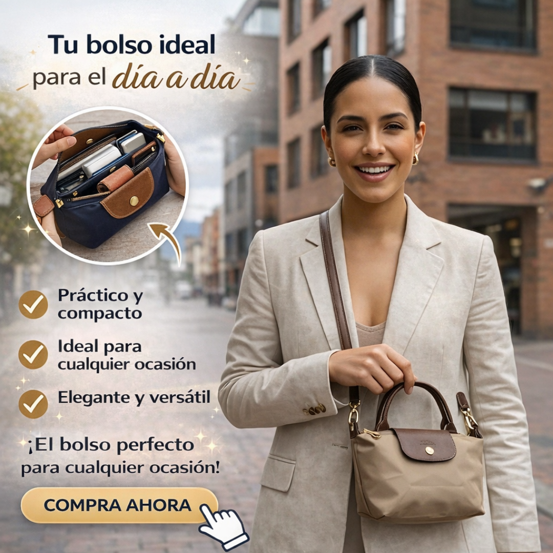 Dile adiós al espacio limitado con nuestro Minibag Allegra®: moderno, femenino y elegante!!