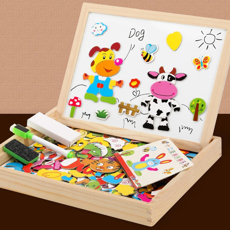 Pizarra Montessori magnética: El método que promueve el aprendizaje de forma creativa.