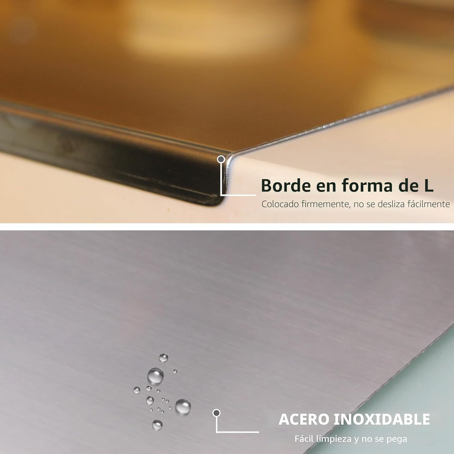 Inox Pro® : La tabla de cortar que no se pudre, no huele, no mancha y dura toda la vida!!