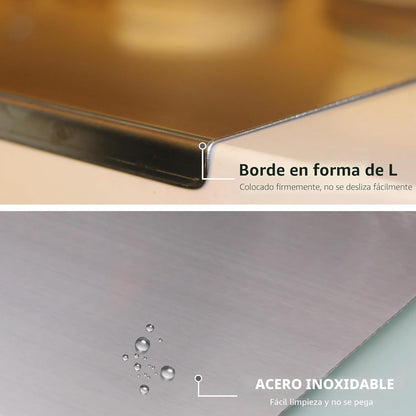 Inox Pro® : La tabla de cortar que no se pudre, no huele, no mancha y dura toda la vida!!