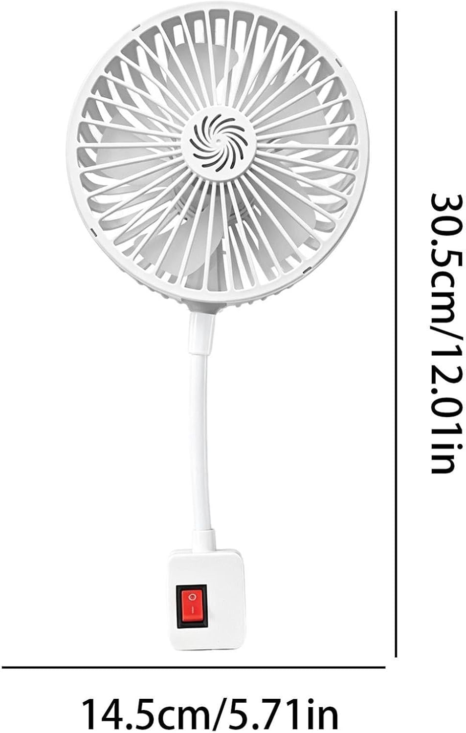 FlexiBrisa™ – Mini Ventilador Flexible de Enchufe