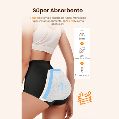 Pantys antifluido X2