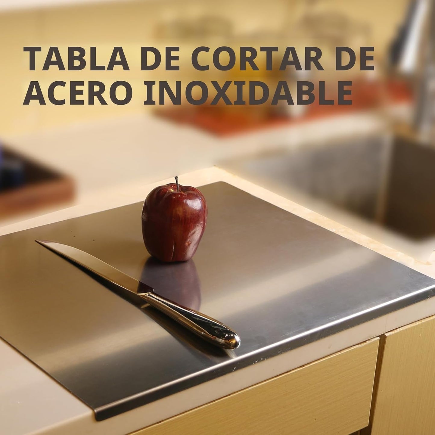 Inox Pro® : La tabla de cortar que no se pudre, no huele, no mancha y dura toda la vida!!