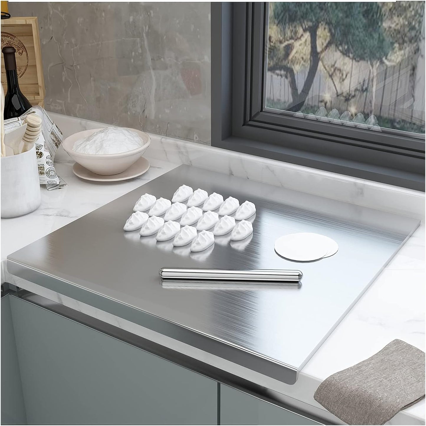 Inox Pro® : La tabla de cortar que no se pudre, no huele, no mancha y dura toda la vida!!