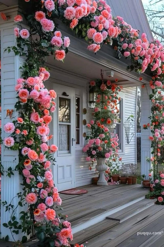 + 200 semillas de flores de rosa trepadora: Cultiva de forma fácil para crear hermosos jardines!! GARANTÍA DE GERMINACIÓN