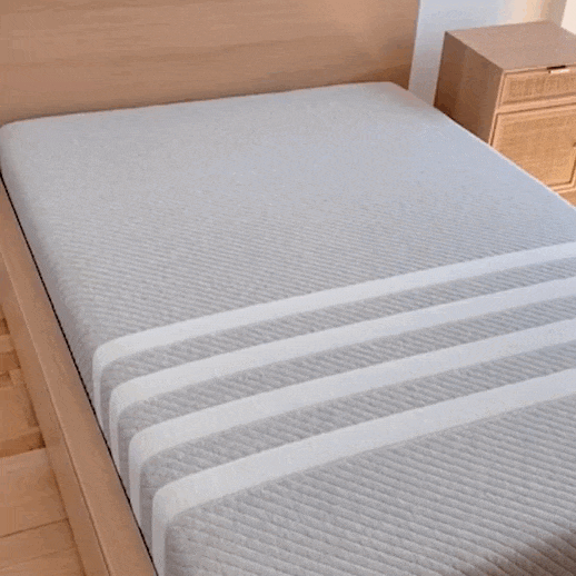 Colchoneta viscosa de bambú para alivio del dolor de espalda, grueso, refrescante y transpirable
