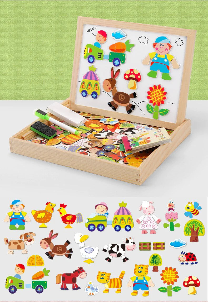 Pizarra Montessori magnética: El método que promueve el aprendizaje de forma creativa.