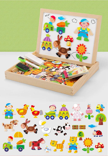 Pizarra Montessori magnética: El método que promueve el aprendizaje de forma creativa.