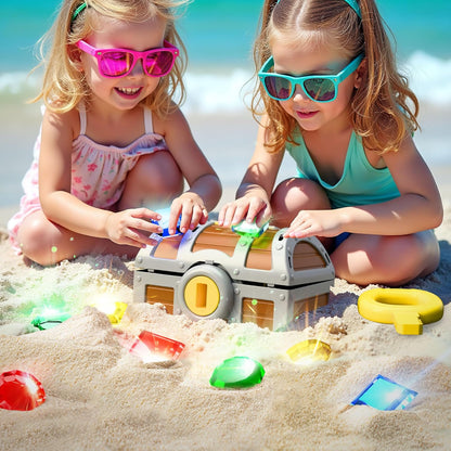 Cofre del Tesoro Acuático: Diversión y aprendizaje para peques y grandes en el agua