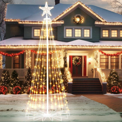 La decoración navideña más innovadora del año llegó a Colombia, con el árbol navideño LED plegable