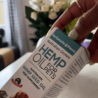 Desbloquea todo el potencial del bienestar de tu mascota con nuestro aceite de semilla de cáñamo, OMEGA 3,6 Y 9