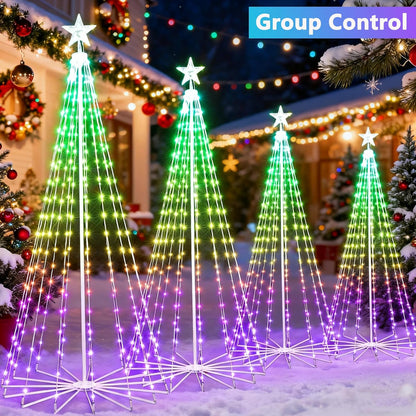 La decoración navideña más innovadora del año llegó a Colombia, con el árbol navideño LED plegable