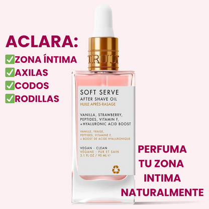Aclara y perfuma tu zona íntima de forma natural!!