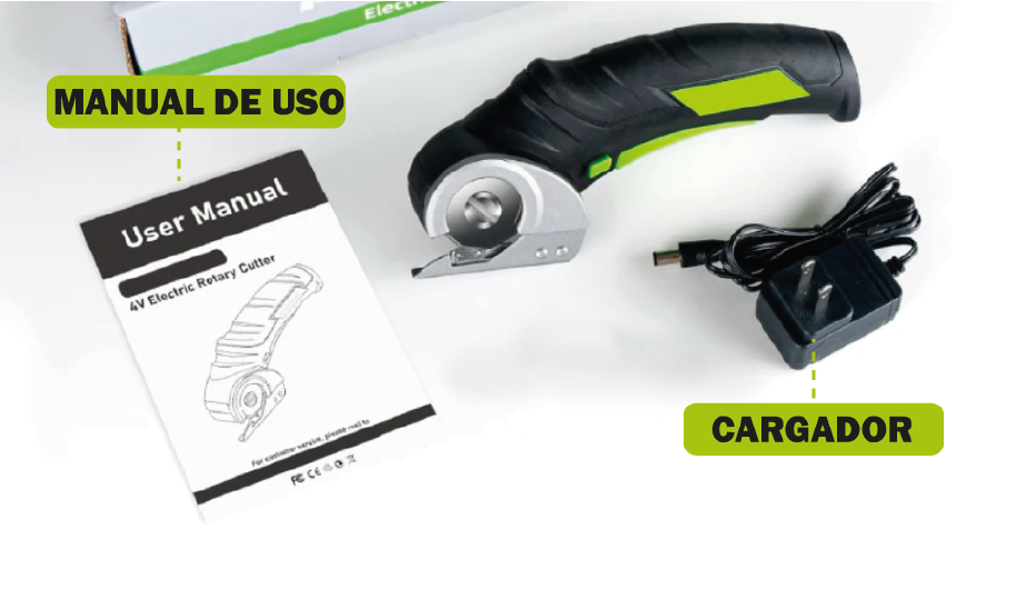 Cortes perfectos sin tijeras ni cansancio: Cortadora eléctrica portátil.