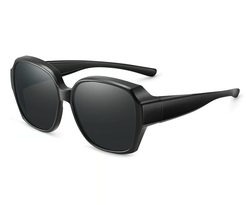 Gafas de sol con protección UV400, aptas para llevar sobre gafas de aumento