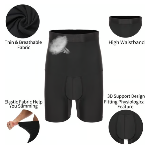 Boxer moldeador, de alta elasticidad, comodidad y soporte Paga 1 y Lleva 2