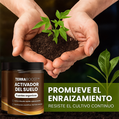 Transforma tu suelo en un ecosistema vivo y productivo con nuestro activador de suelos!!