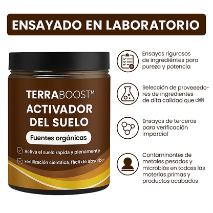 Transforma tu suelo en un ecosistema vivo y productivo con nuestro activador de suelos!!
