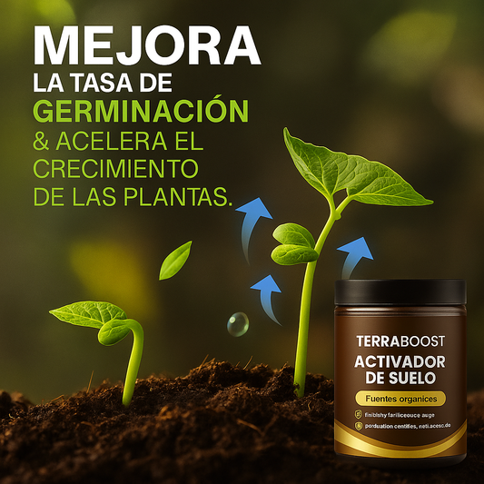 Transforma tu suelo en un ecosistema vivo y productivo con nuestro activador de suelos!!