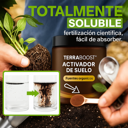Transforma tu suelo en un ecosistema vivo y productivo con nuestro activador de suelos!!