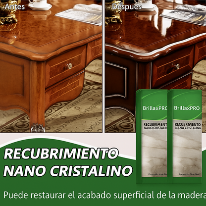 Devuélvele el brillo y la protección a tus superficies en segundos con BrillaxPro. PAGA 1 y LLEVA 2