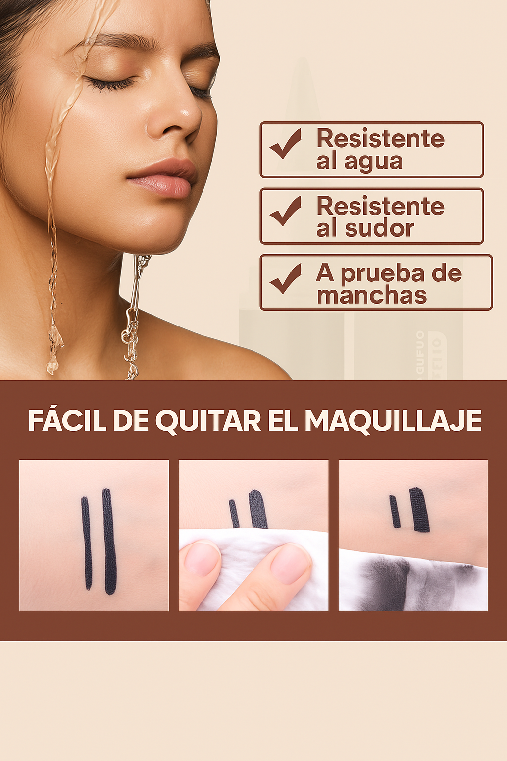 Define tu mirada con intensidad y duración extrema, ¡sin manchar ni irritar!