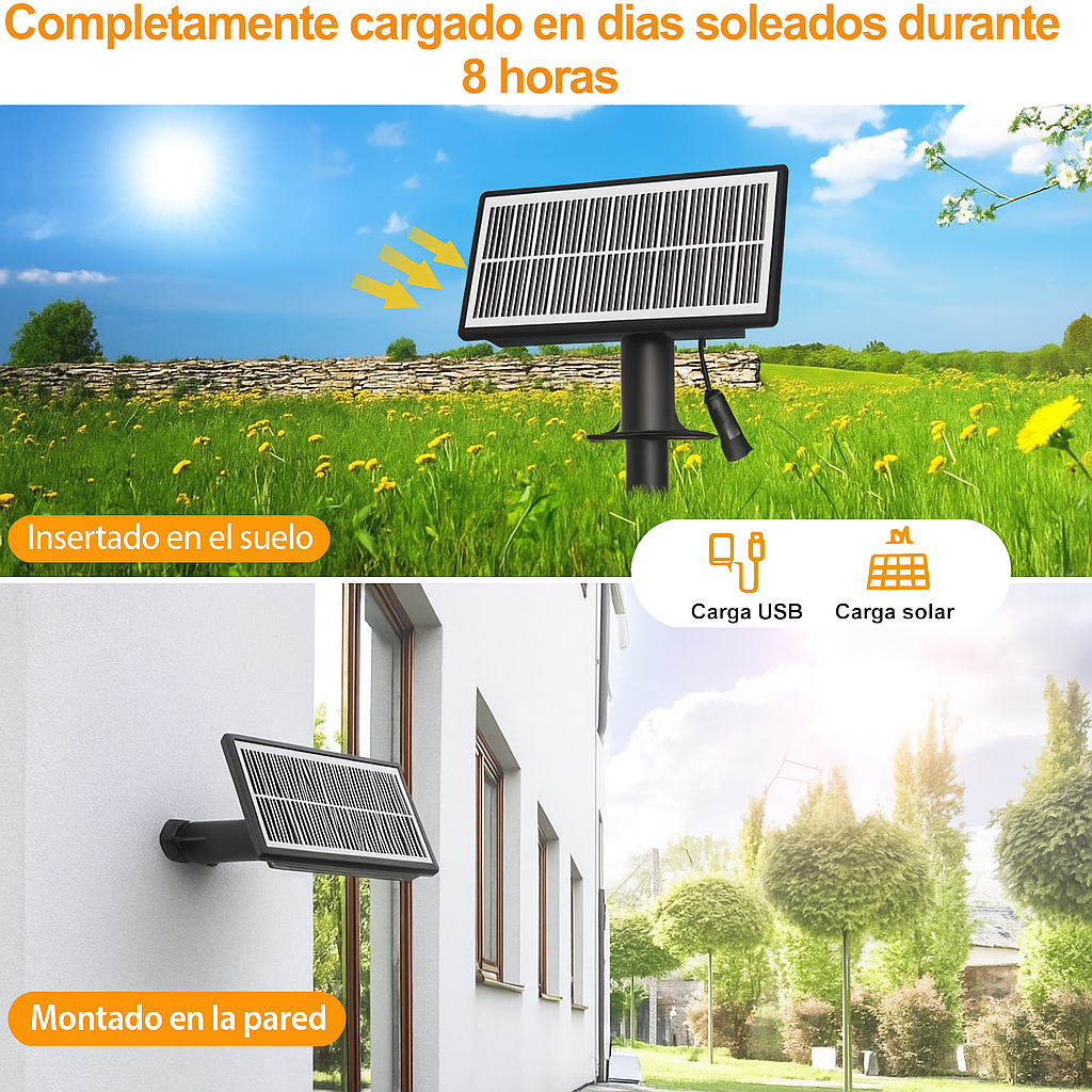 Guirnalda de bombillos solar x 15 metros